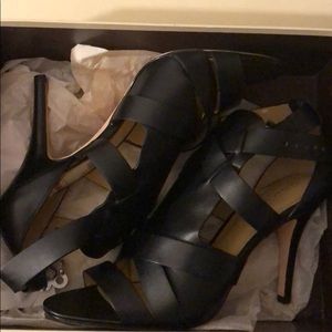 Mika calf black coach shoes